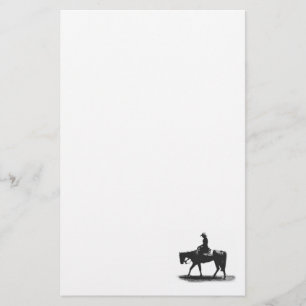 Western-Vergnügensbriefpapier Briefpapier