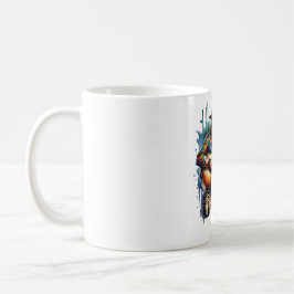 ✨Western Vibes – Cowboy Playing Guitar Design for  Kaffeetasse