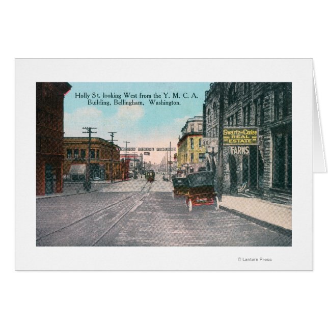 Western View Holly Street von YMCA Bldg (Vorderseite (Horizontal))