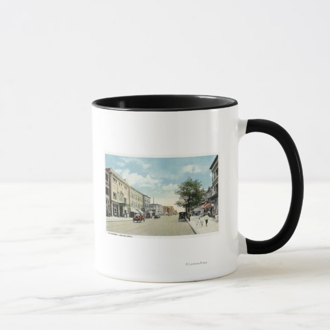 Western View of Staat Street Tasse (Rechts)