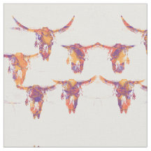 Western Vintag Bullen Skulls Lila Goldland