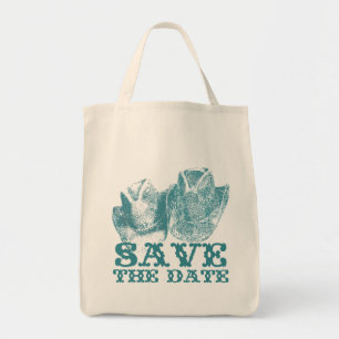 Western Vintage Wedding Planner Tragetasche