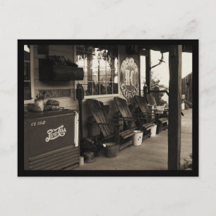 Western Vorderseite Postkarte