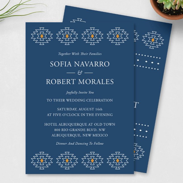 Western Wedding Einladung, Rio Rancho Suite Einladung (Rio Rancho Wedding Invitation)