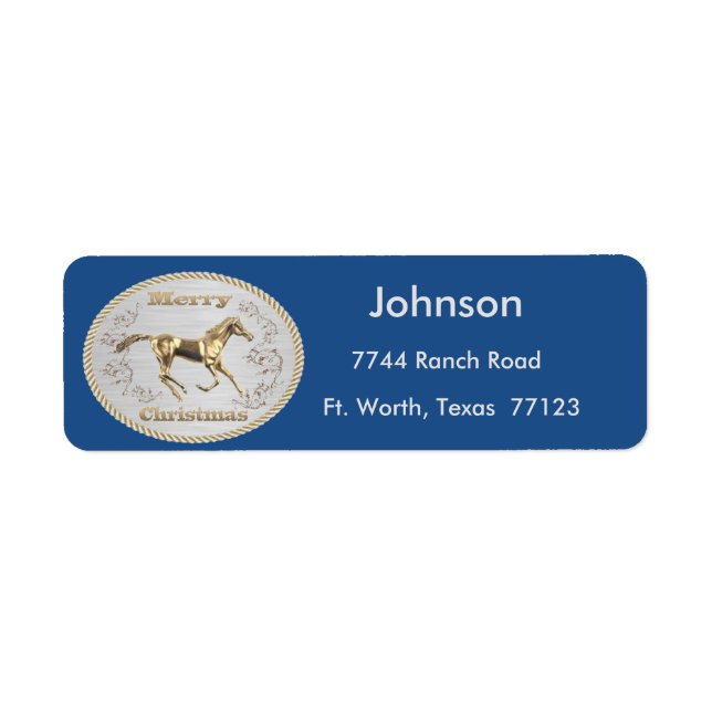 Western Weihnachtsgürtel (Vorne)