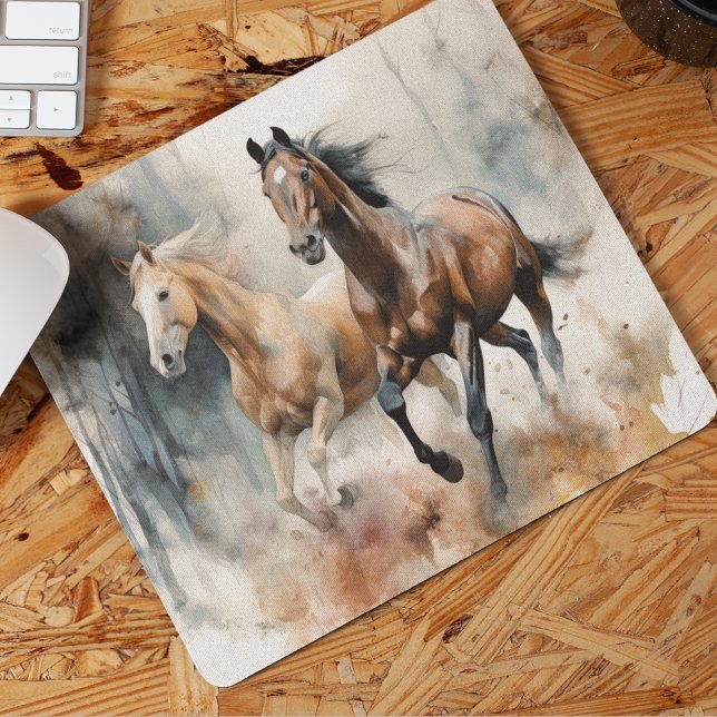 Western Wild Horse Mousepad (Von Creator hochgeladen)