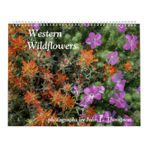 Western-Wildblumen-Kalender Kalender