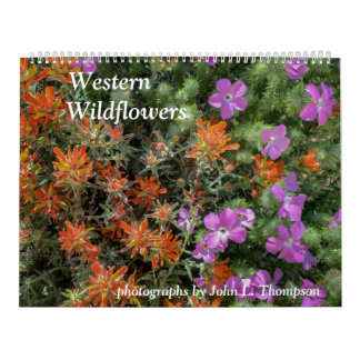 Western-Wildblumen-Kalender Kalender