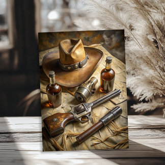 Western-Wildwestsheriff Seidenpapier