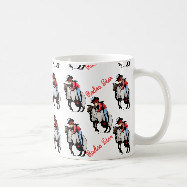 Western Wohngestaltung Mutton Buckup-Tasse Tasse (Rechts)
