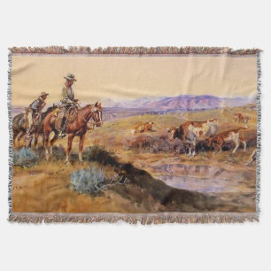 Western "Work Over" Art von Charles M Russell Decke