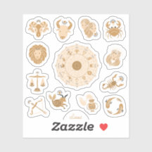 Western Zodiac-Zeichen