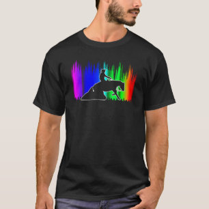 Westernreiter Sliding Stop Reinigung Quarter Horse T-Shirt