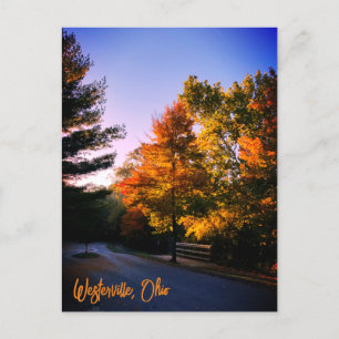 Westerville Ohio im Herbst Postkarte