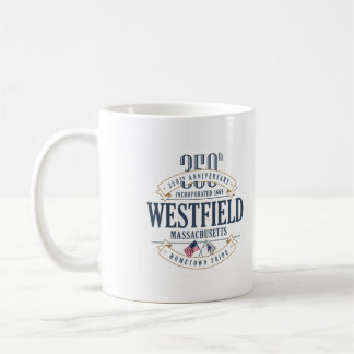 Westfield, Mass., 350. Jahrestags-Kaffee-Tasse Kaffeetasse