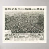 Westfield, NJ Panoramic Map - 1929