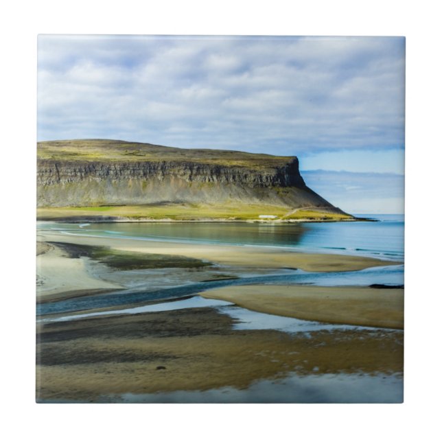 Westfjordanland, Island Fliese (Vorderseite)