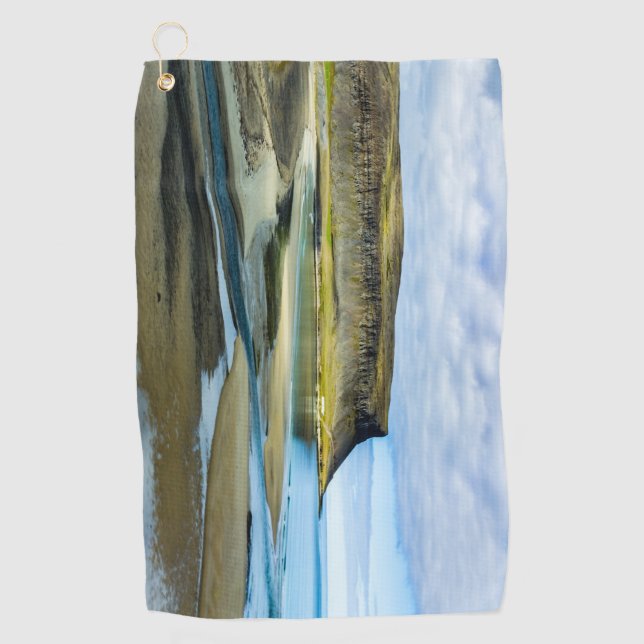 Westfjordanland, Island Golfhandtuch (Vorderseite)