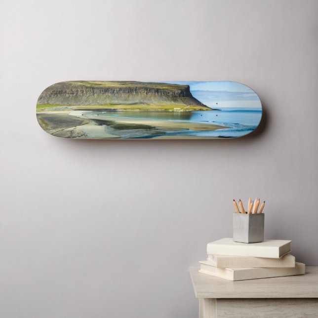 Westfjordanland, Island Skateboard (Wandkunst (Horz))