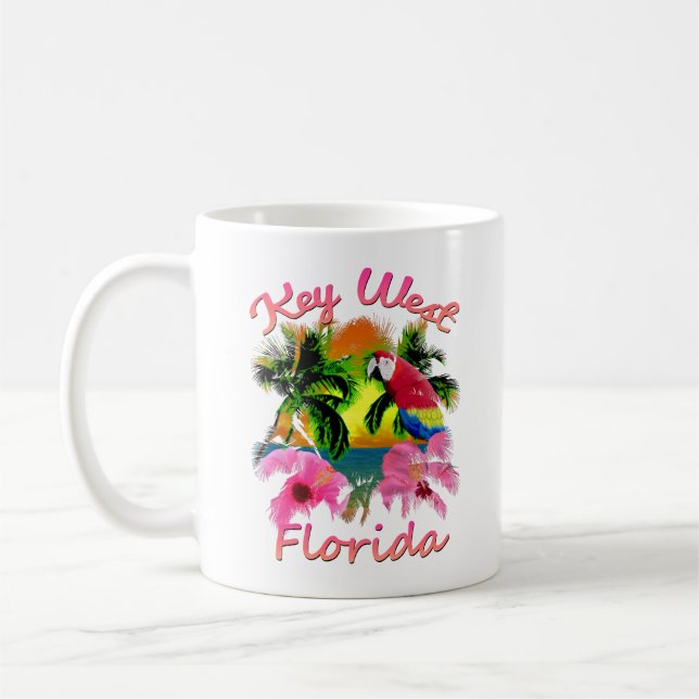 Westflorida-Schlüsselschlüssel Kaffeetasse (Links)