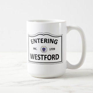 WESTFORD MASSACHUSETTS Hometown-Masse MA Townie Tasse