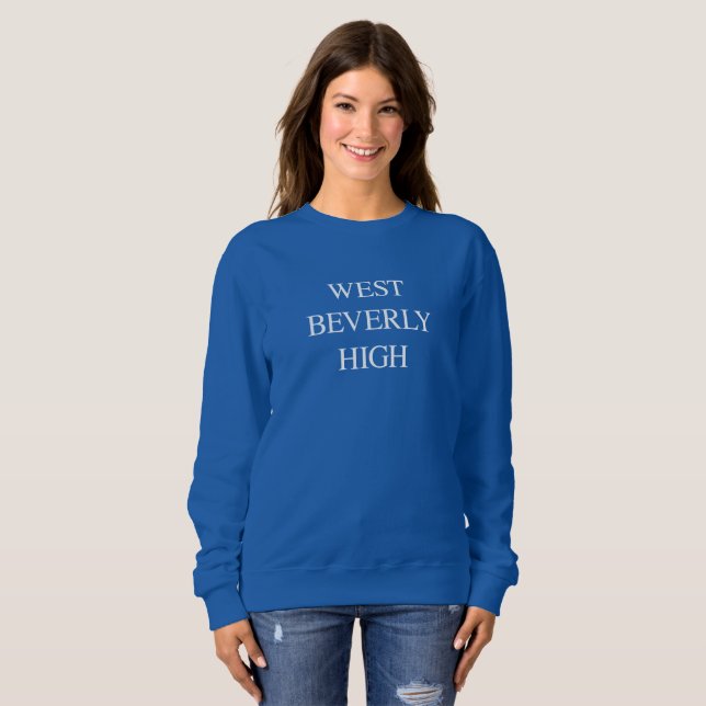 WestHighschool beverly Hills Sweatshirt 90210 (Vorne ganz)