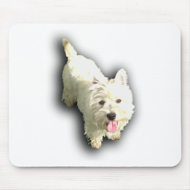 Westhochland Terrier Mousepad (Vorne)