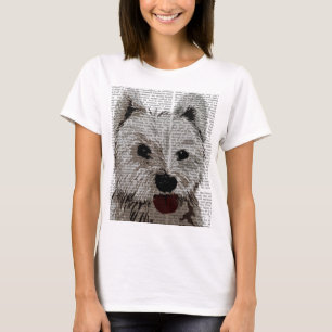 Westhochland-Terrier schlicht T-Shirt