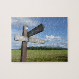 Westhochland-Weisen-Zeichen-Laubsäge Puzzle