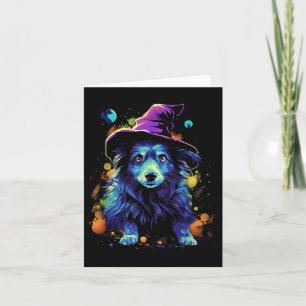 Westi Halloween Hunde Halloween Hunde Spaziergang Karte