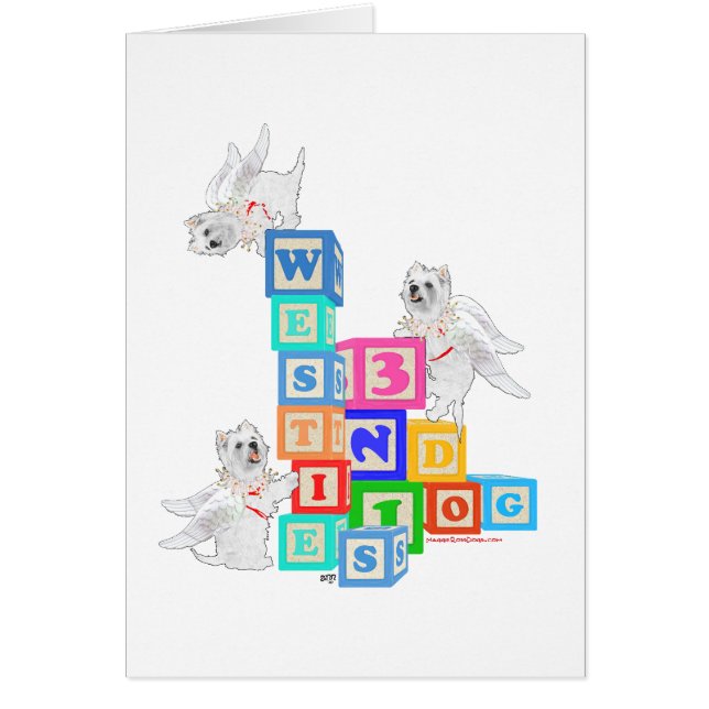 Westie Angel Blocks (Vorne)