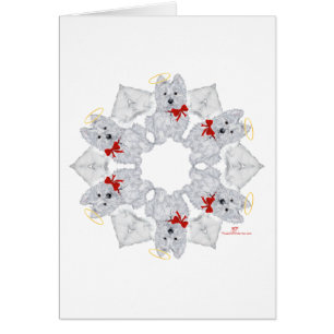 Westie Angel Snowflake