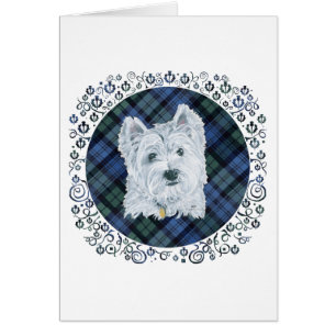 Westie Black Watch Tartan