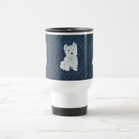 Westie Black Watch Tartan