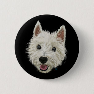 Westie Button