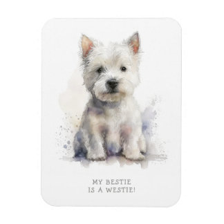 Westie Cheeky Gift Magnet