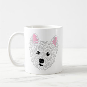 Westie Dog Mama Tasse - West Highland Terrier