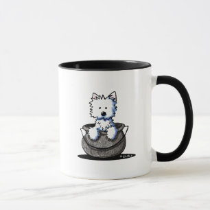 Westie Halloween Cauldron Süsse Tasse