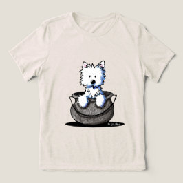 Westie Halloween Cauldron Süsse Tri-Blend Shirt