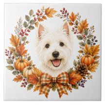 Westie-Herbstkranz