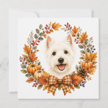 Westie-Herbstkranz