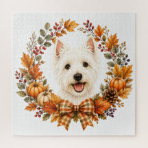 Westie-Herbstkranz