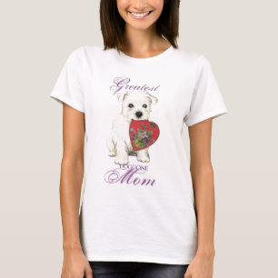 Westie Herz-Mama T-Shirt