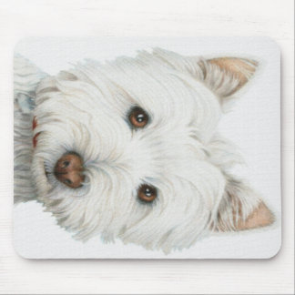 Westie Hund Mousepad