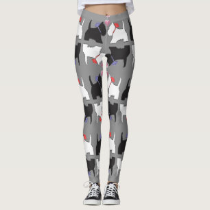 Westie Hundekunst-Leggings Leggings