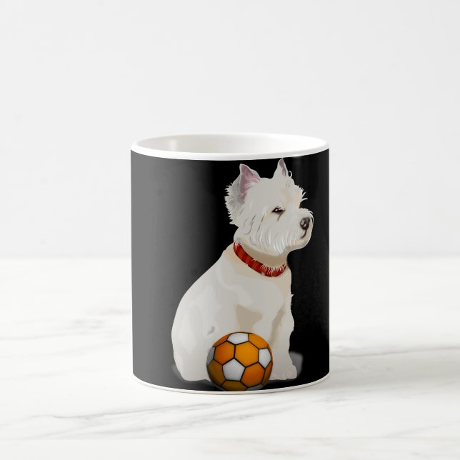 Westie Kaffeetasse (Mittel)