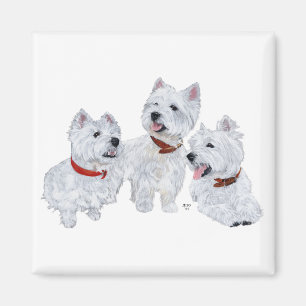 Westie-Konferenz Magnet