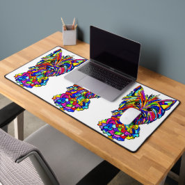 Westie Liebe Desk Mat Schreibtischunterlage
