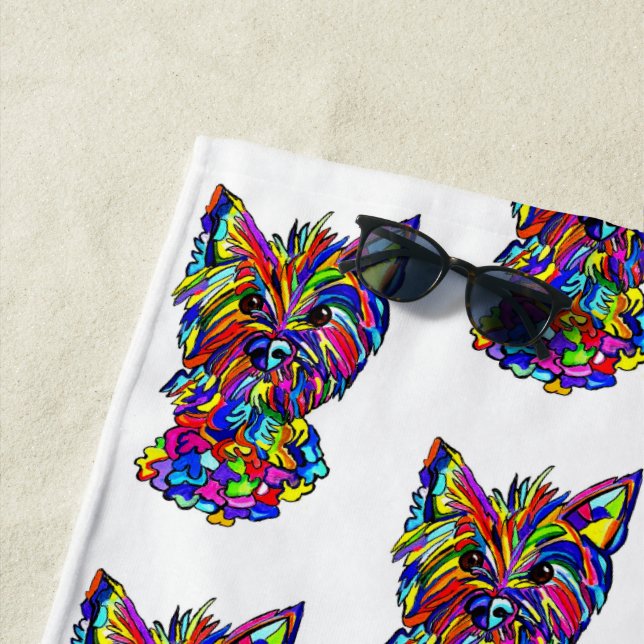 Westie Liebe Strandtuch (Beispiel)