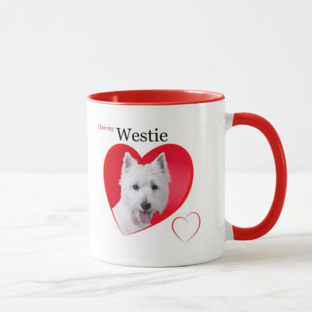 Westie Liebe-Tasse Tasse (Rechts)